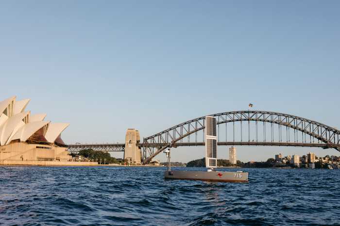 Ocius Bluebottle in Sydney Harbour 1