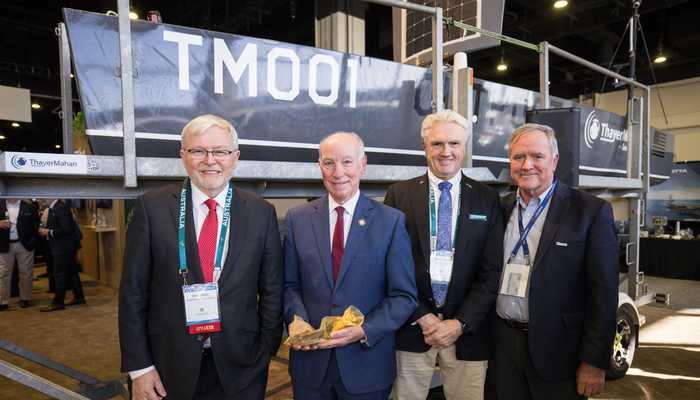 Congressman Courtney Christens Persistent Unmanned Acoustic Surveillance Vessel Outpost to Highlight Trilateral AUKUS Pillar II Success